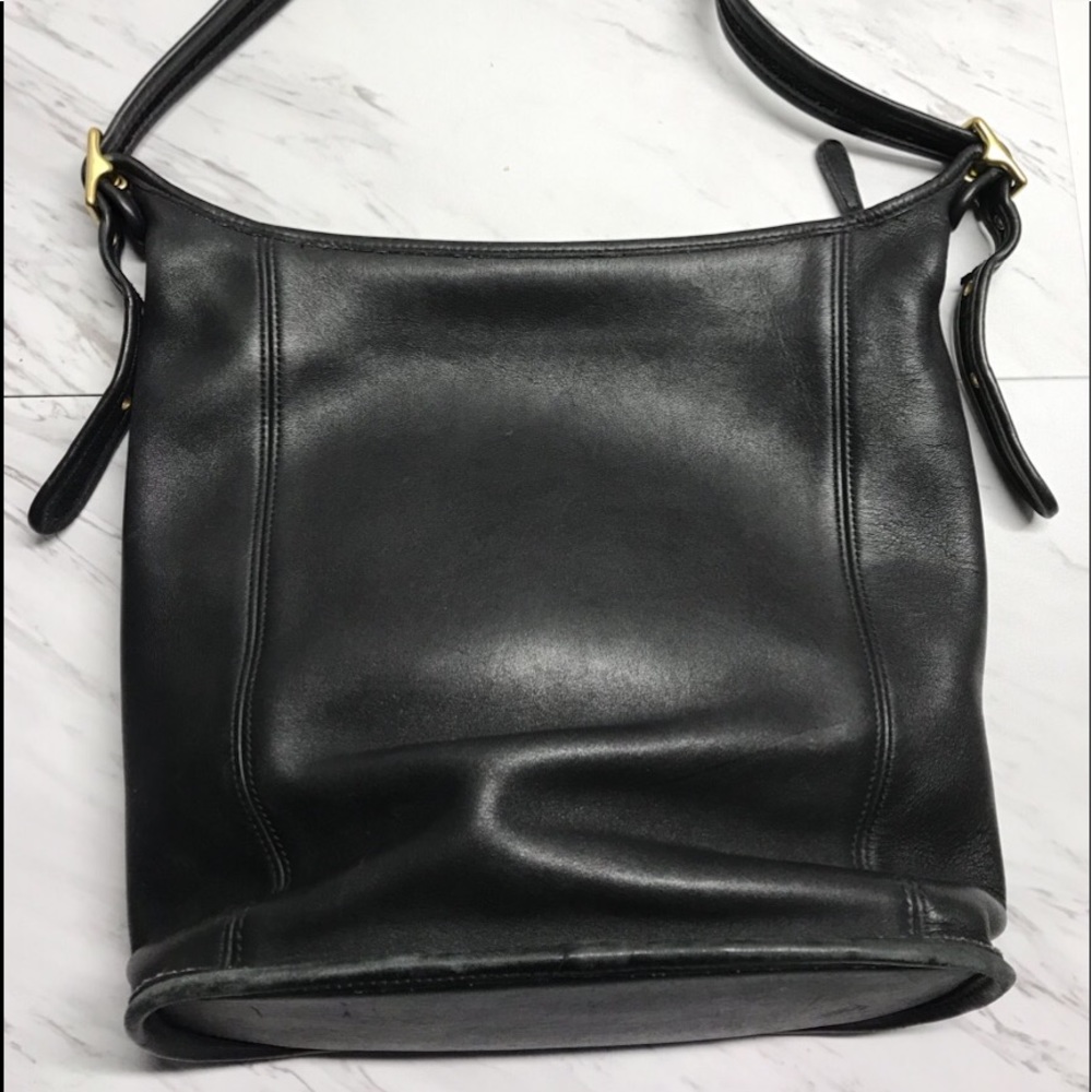 Vintage Coach Legacy Slim Duffle Hobo Crossbody